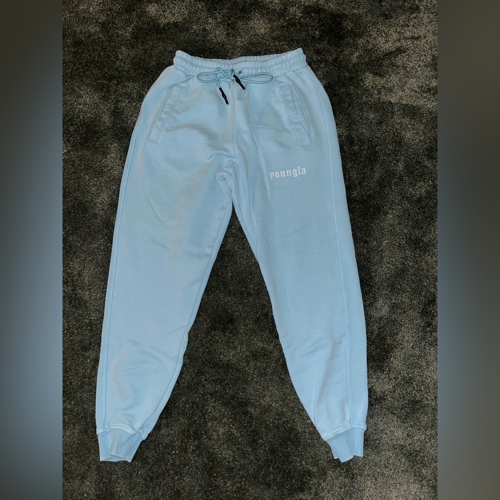 YoungLA Cloud 9 Sky Blue Joggers “266”